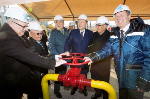 Природный газ приходит в дома Капшагайцев Проект газификации Капшагая